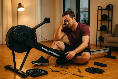 fitnessgeräte aufbau