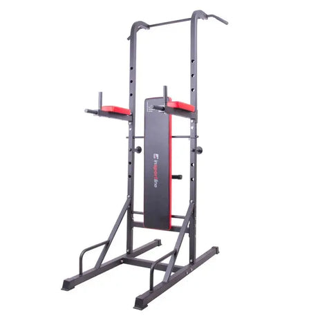 inSPORTline Cement dumbbell set with dip station CEM 180 + 40 cm/30 mm 80 kg InSportLine Pull-Up & Dip Stations