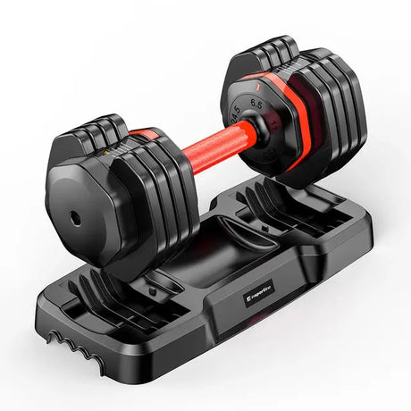 inSPORTline Adjustable dumbbell set with rack DuraBell 2 × 6.5–24.5 kg InSportLine Dumbbells