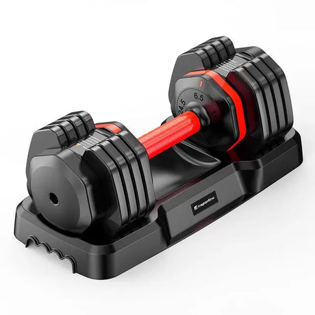 inSPORTline Adjustable dumbbell set with rack DuraBell 2 × 6.5–24.5 kg InSportLine Dumbbells