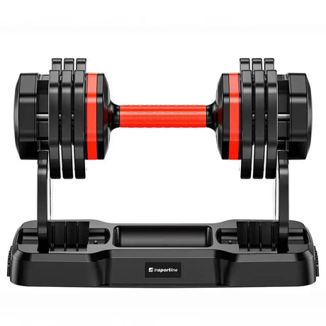 inSPORTline Adjustable dumbbell with stand DuraBell 6.5–24.5 kg InSportLine Dumbbells