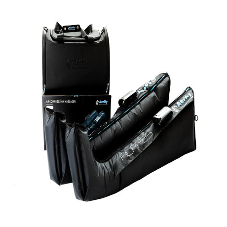 Aerify Recovery ALPHAS Recovery Boots System with Carry Bag Aerify Recovery Wireless Air Compression Recovery Boots