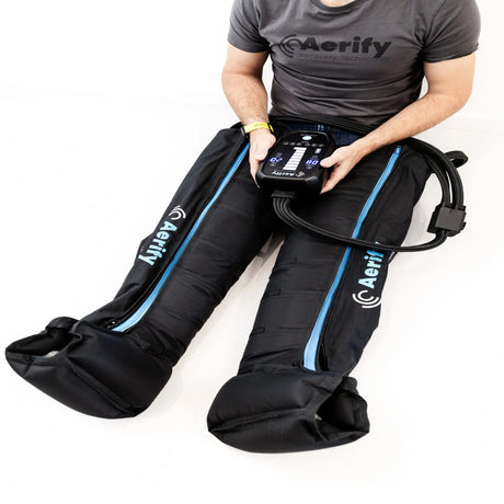 Aerify Recovery Charge Recovery Boots or Pants System with or without Backpack Aerify Recovery Wireless Air Compression Recovery Boots or Pants