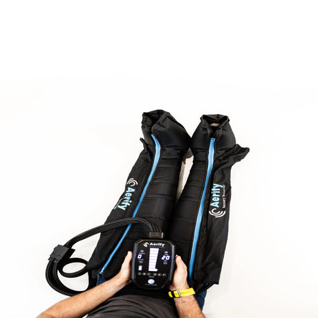 Aerify Recovery Charge Recovery Boots or Pants System with or without Backpack Aerify Recovery Wireless Air Compression Recovery Boots or Pants