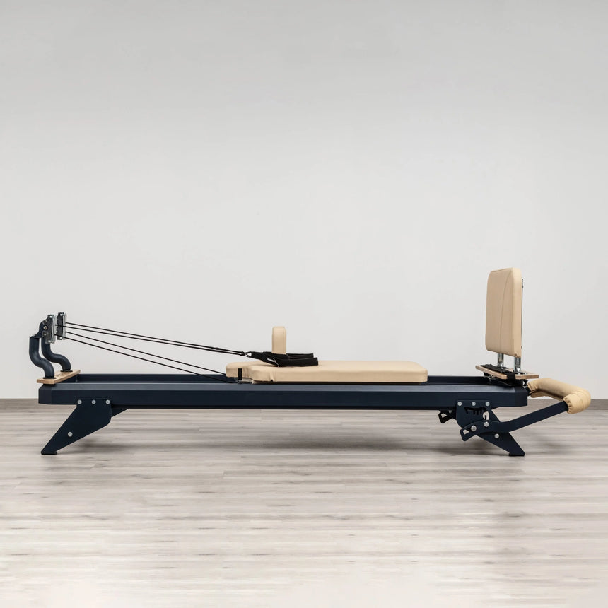  Front view of the HEGREN Jumpboard TALMA showcasing its sturdy frame and padded surface.