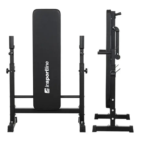 Plate-Loaded Dumbbell Set with Bench inSPORTline CEM 180 + 40 cm/30 mm 105 kg InSportLine Adjustable Benches