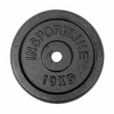 inSPORTline Plate-loaded barbell set Castblack 45 kg (120 cm / 30 mm) InSportLine Barbells