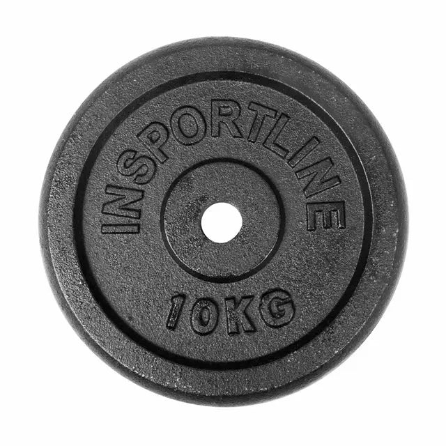 inSPORTline Plate-loaded barbell set Castblack 45 kg (120 cm / 30 mm) InSportLine Barbells