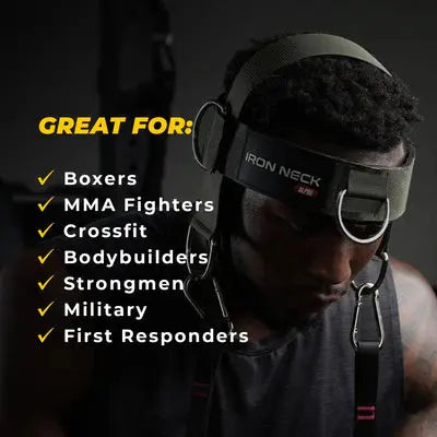 Iron Neck Alpha Harness Neck Training Harness