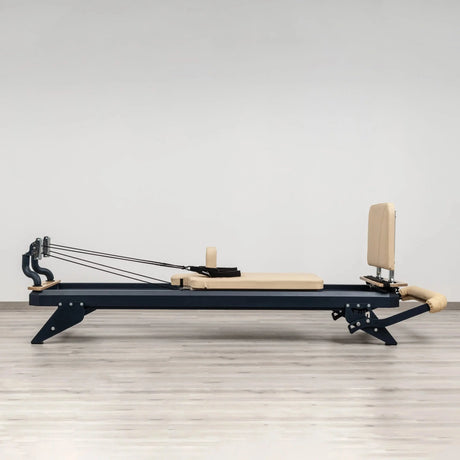  Front view of the HEGREN Jumpboard TALMA showcasing its sturdy frame and padded surface.