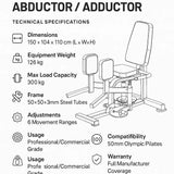 Titanium Strength Elite Series Abductor Adductor Titanium Strength