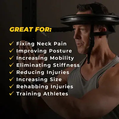 Iron Neck Rehab Bundle Neck Strength & Therapy System