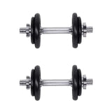 inSPORTline Adjustable Dumbbell set with case 2 x 10 kg InSportLine Dumbbells