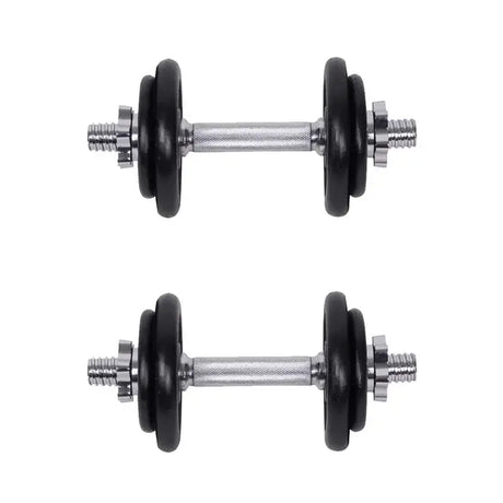 inSPORTline Adjustable Dumbbell set with case 2 x 10 kg InSportLine Dumbbells