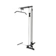 Force USA PT V2 Power Rack with integrated lat pulldown and low row attachment, featuring a sturdy steel frame and adjustable components.

