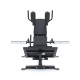 Force USA Compact Leg Press & Hack Squat V3 with adjustable footplate and ergonomic shoulder pads.
