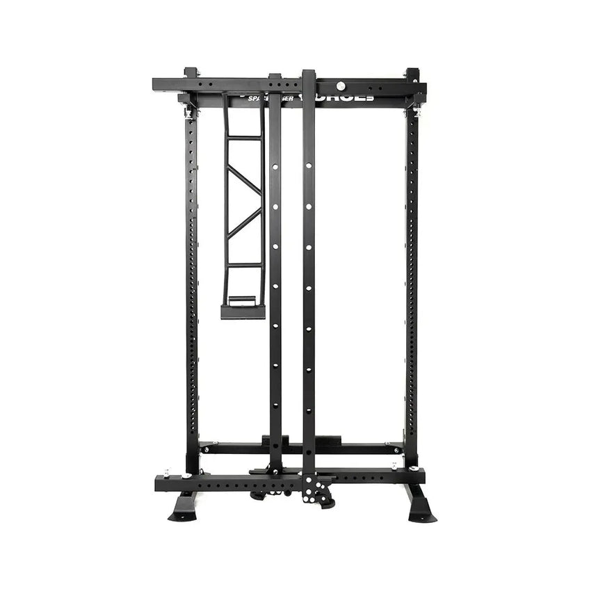 Force USA MyRack SpaceSaver Foldable V2 – zusammenklappbarer Power Cage mit anpassbaren Optionen.

