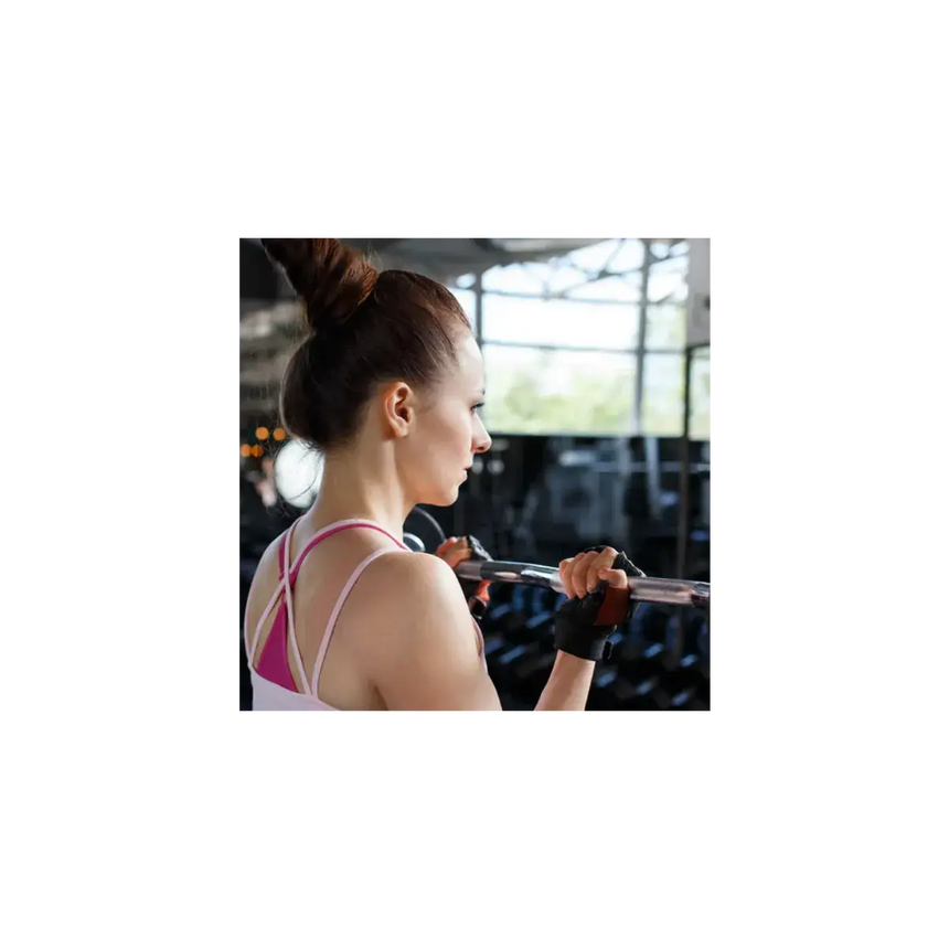 Force USA Olympic Z-Bar – chrome-plated curl bar with 50mm mount and non-slip grip texture.
