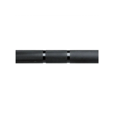 Force USA The Gunner Olympic Bar – 2.20m long, black barbell with silver sleeves and precise knurling.
