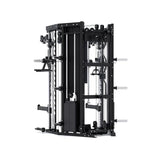Force USA C10 All-In-One Trainer featuring Power Rack, Smith Machine, and Cable Pulley System.​


