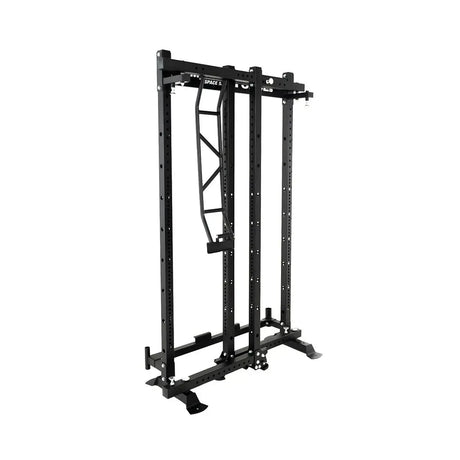 Force USA MyRack SpaceSaver Foldable V2 – zusammenklappbarer Power Cage mit anpassbaren Optionen.

