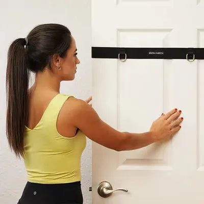 Iron Neck Tri Clip Door Belt Resistance Anchor System